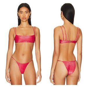 Tularosa Just A Feeling Top and Bottom - Spiced Coral